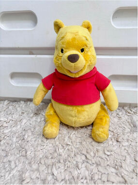 Baby Unbranded Stuffed Animals One Size Yellow Red Winnie the Pooh Plush 15”